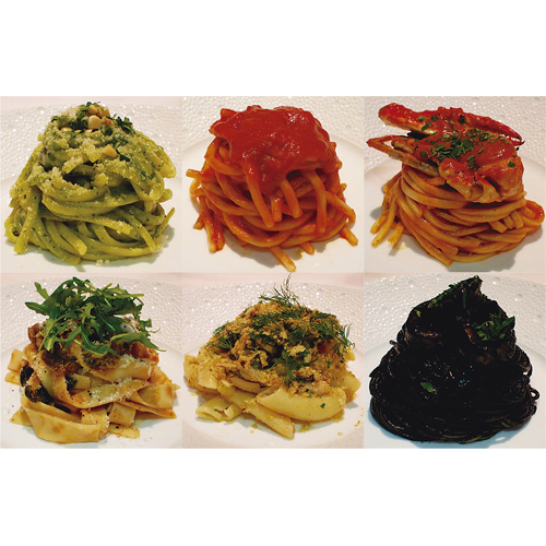 [東京] リストランテホンダ　本格生パスタ（冷凍）6種セット